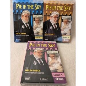 Pie in the Sky Series 2 3 & 4 DVD Lot | Sealed | Richard Griffiths | Acorn Media